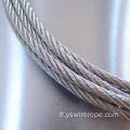 304 ROPE DE VIEUX en acier inoxydable 1x19 3,18 mm